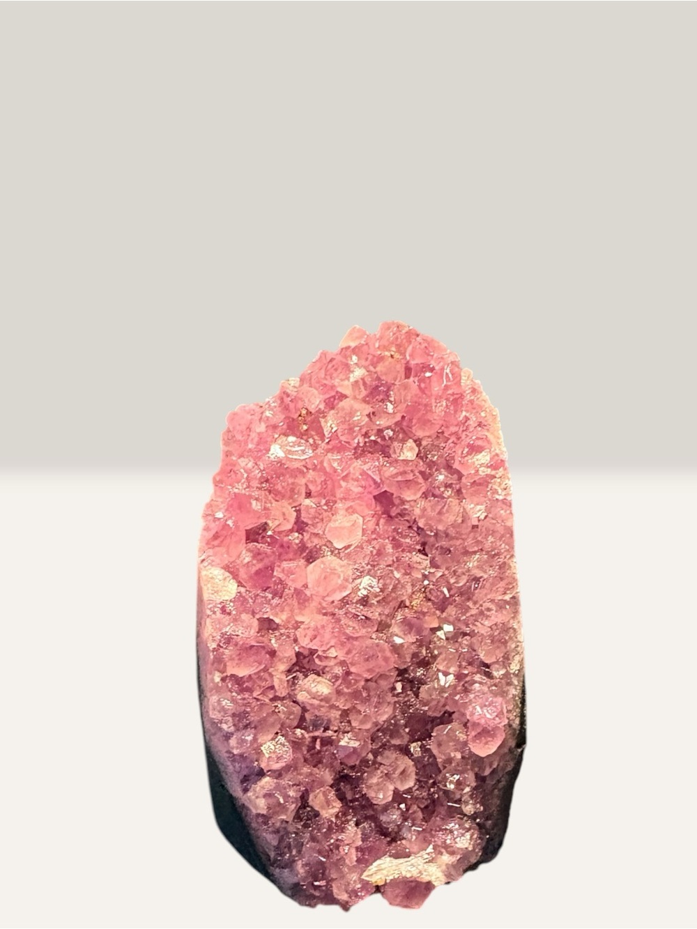 Natural Amethyst Crystal Geode Cluster Specimen - 332 Gram - Picture 4 of 8